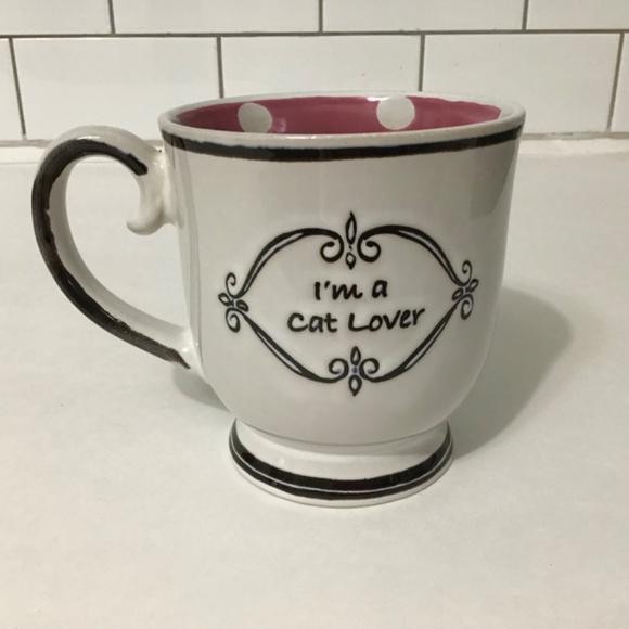 “I’m A Cat Lover” Ceramic Stoneware Mug By Spectrum Designz - Picture 3 of 7